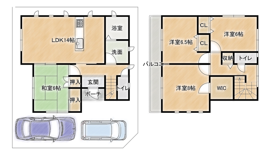 木津川市加茂町里中森＿1800万円