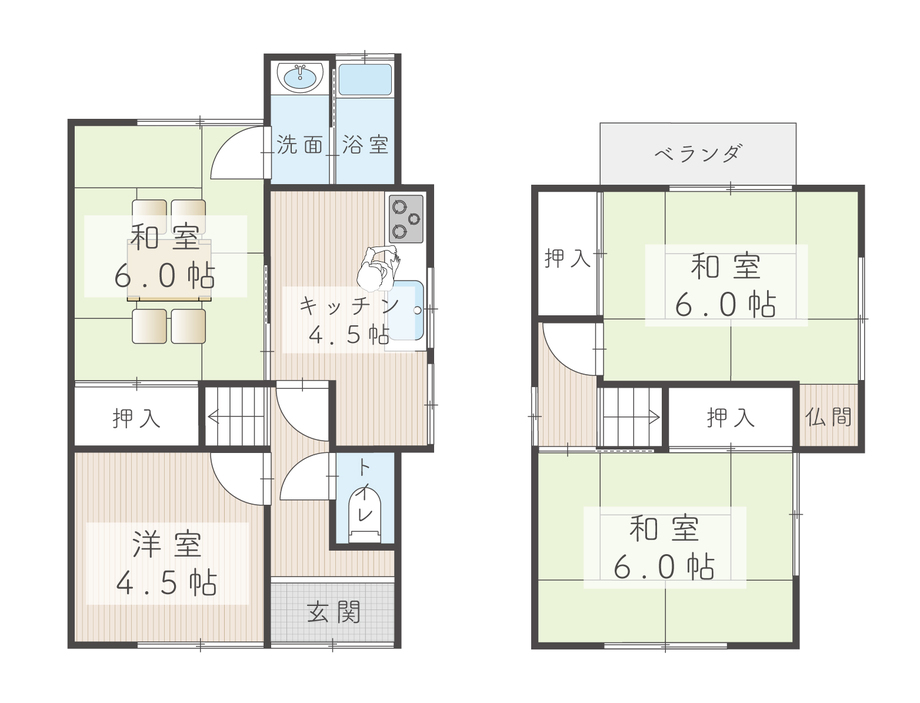 城陽市久世里ノ西_480万円