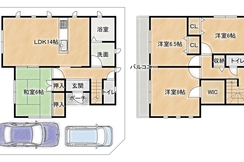 メイン画像：木津川市加茂町里中森＿1900万円