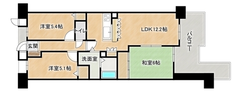 間取り：