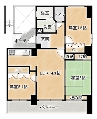 間取り：