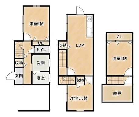 間取り：